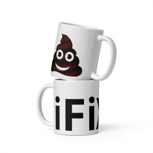 iFiX💩 White Mug
